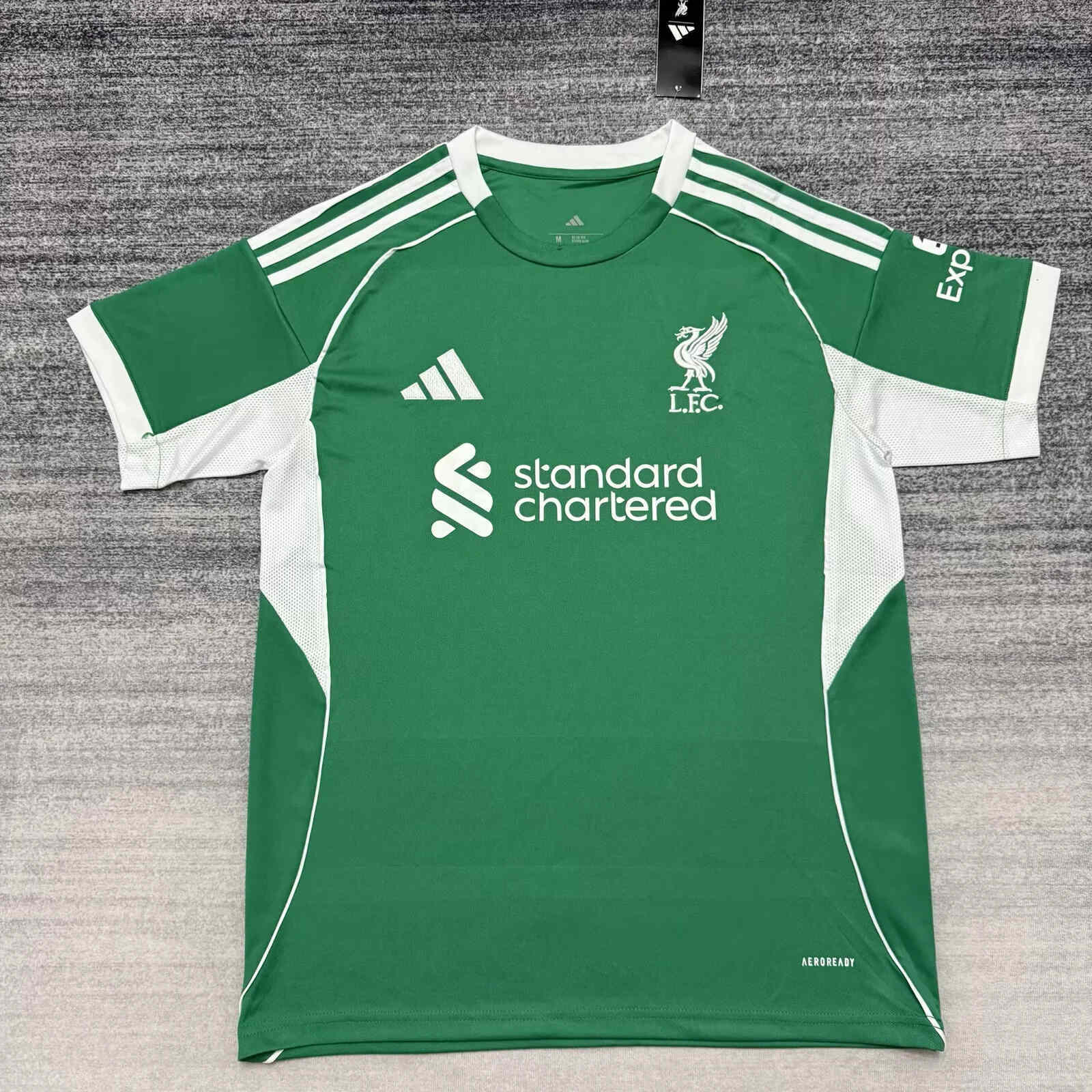 AAA Quality Liverpool 25/26 Special Green/White Soccer Jersey